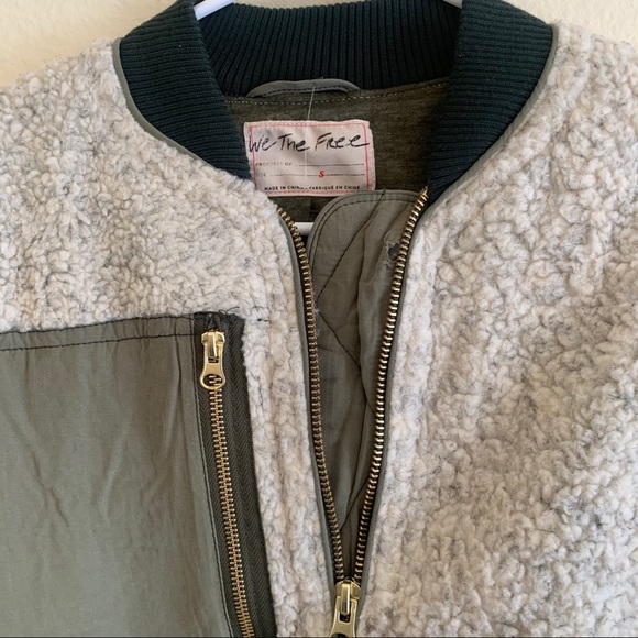 SOLD We the free people Rivington Sherpa jacket - Picture 6 of 10